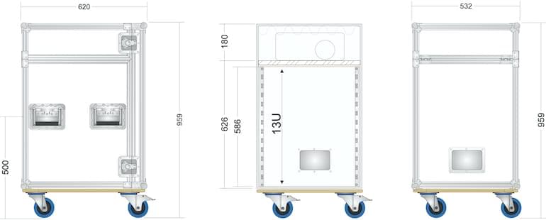 Fabrication de flightcase sur mesure